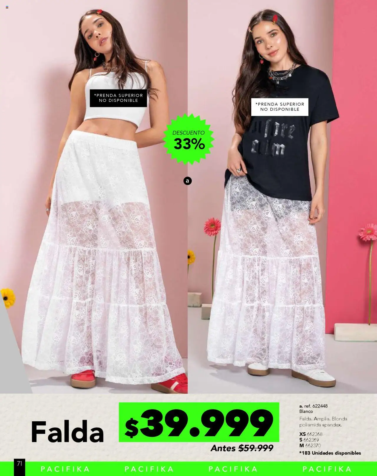 Pacifika revista - valida desde el 10.09.2025 | Página: 266 | Productos: Falda