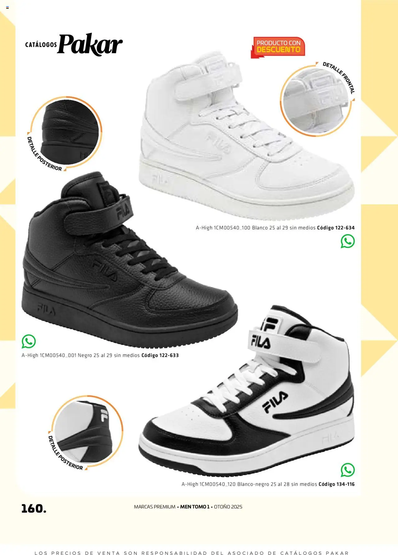 Nuevas ofertas de SC Pakar válidas en toda la República Mexicana desde el 29.08.2025. ¡Encuentra las mejores ofertas en SC Pakar - Catálogo Otoño Men Tomo 1! | Página: 160