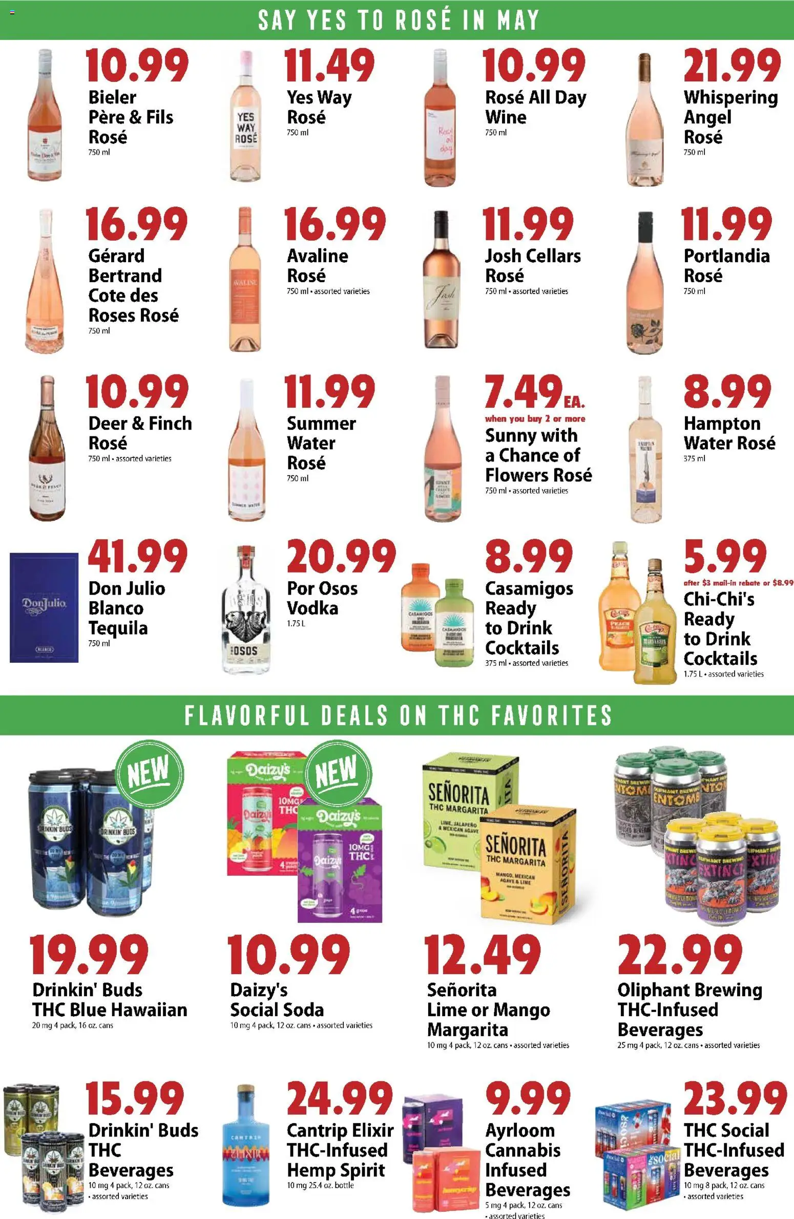 Festival Foods Weekly Ad - valid from 29.04.2026 | Page: 7 | Products: Wine, Water, Mango, Lime