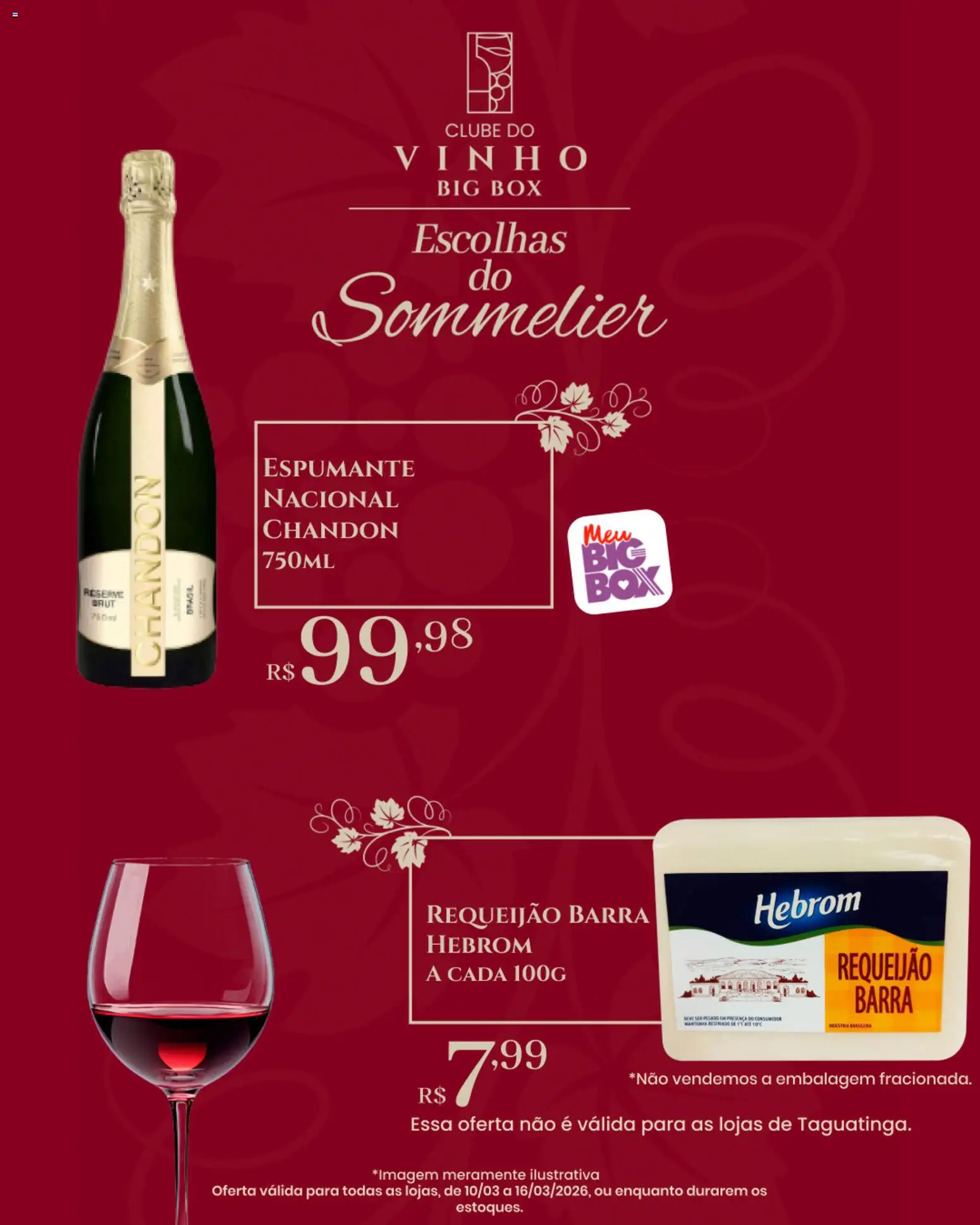 Big Box Folheto - válido de 10.03.2026 | Página: 8 | Produtos: Espumante, Requeijão