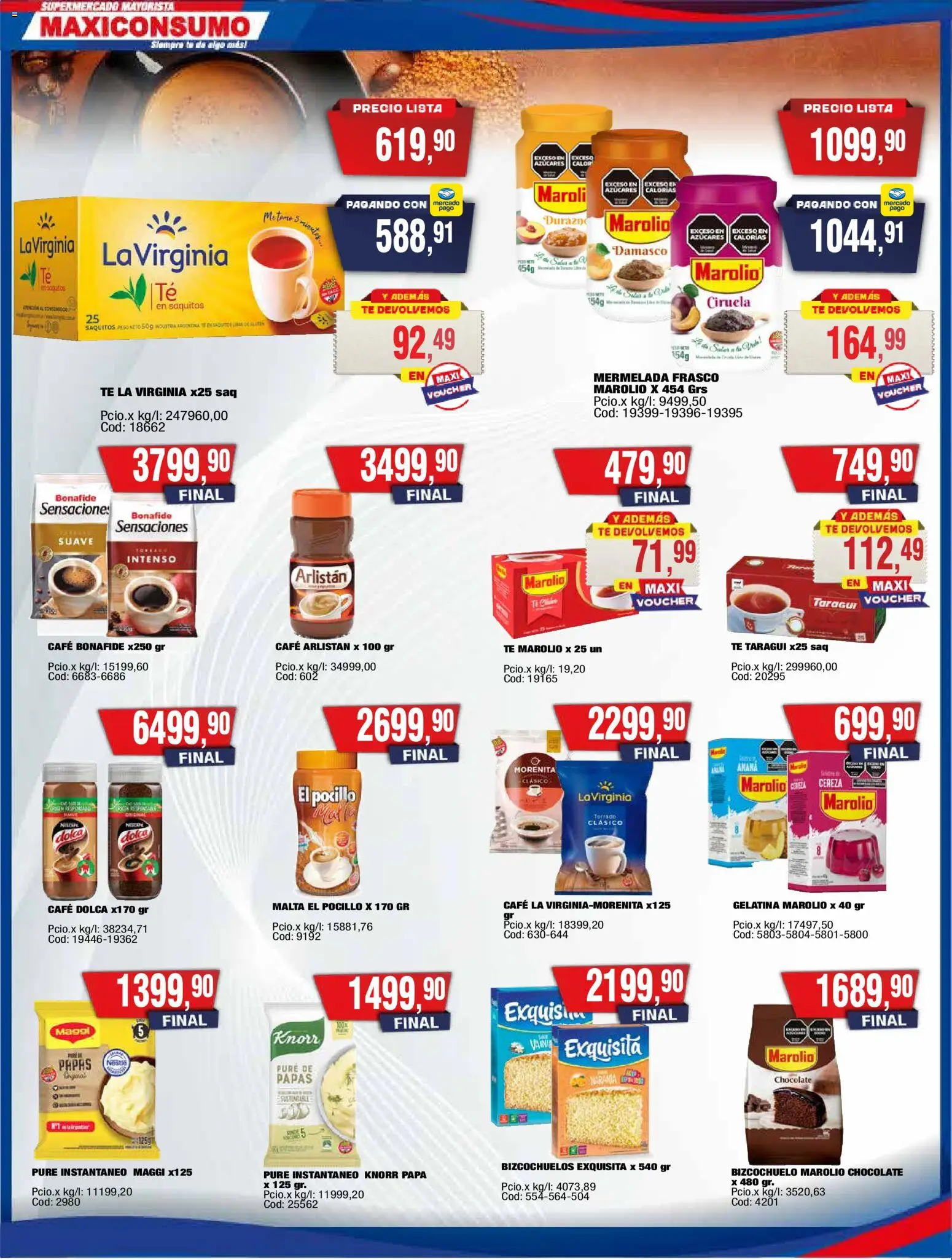 Musimundo catálogo │ válido desde el 27.10.2025 | Página: 10 | Productos: Durazno, Chocolate, Pocillo, Té