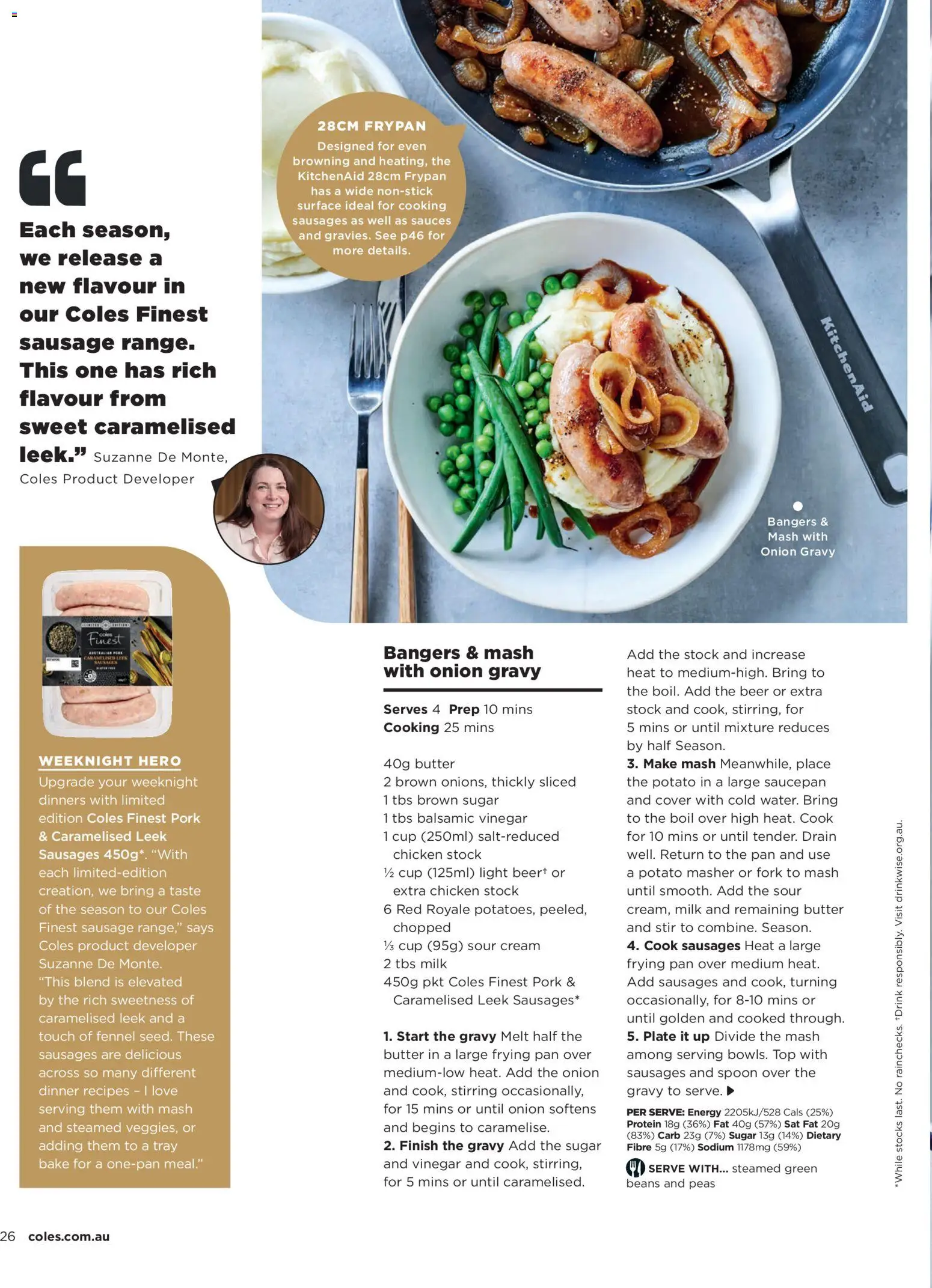 Coles catalogue - valid from 02.04.2026 | Page: 26 | Products: Light, Milk, Butter, Chicken