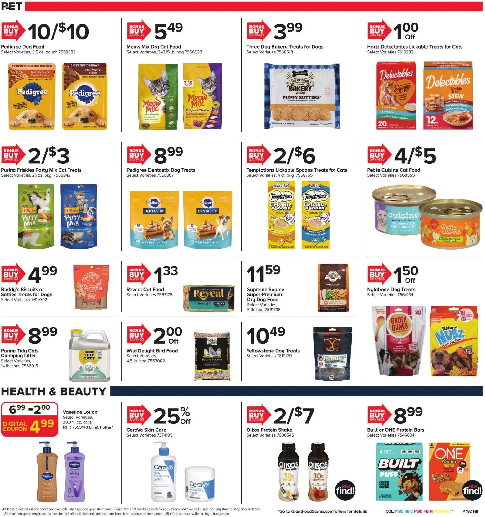 Giant Weekly Ad - valid from 13.02.2026 | Page: 22 | Products: Bakery, Dog Treats, Cheese, Chips