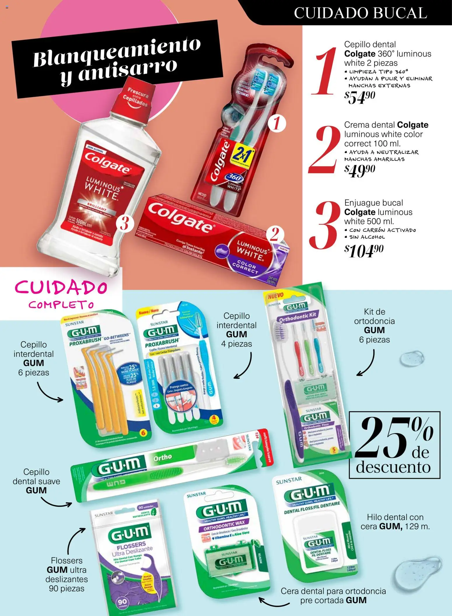 Nuevas ofertas de Soriana válidas en toda la República Mexicana desde el 30.10.2025. ¡Encuentra las mejores ofertas en Soriana - Descubre tu belleza Glowing Híper Nacional! | Página: 31 | Productos: Crema, Cepillo, Mango, Hilo dental