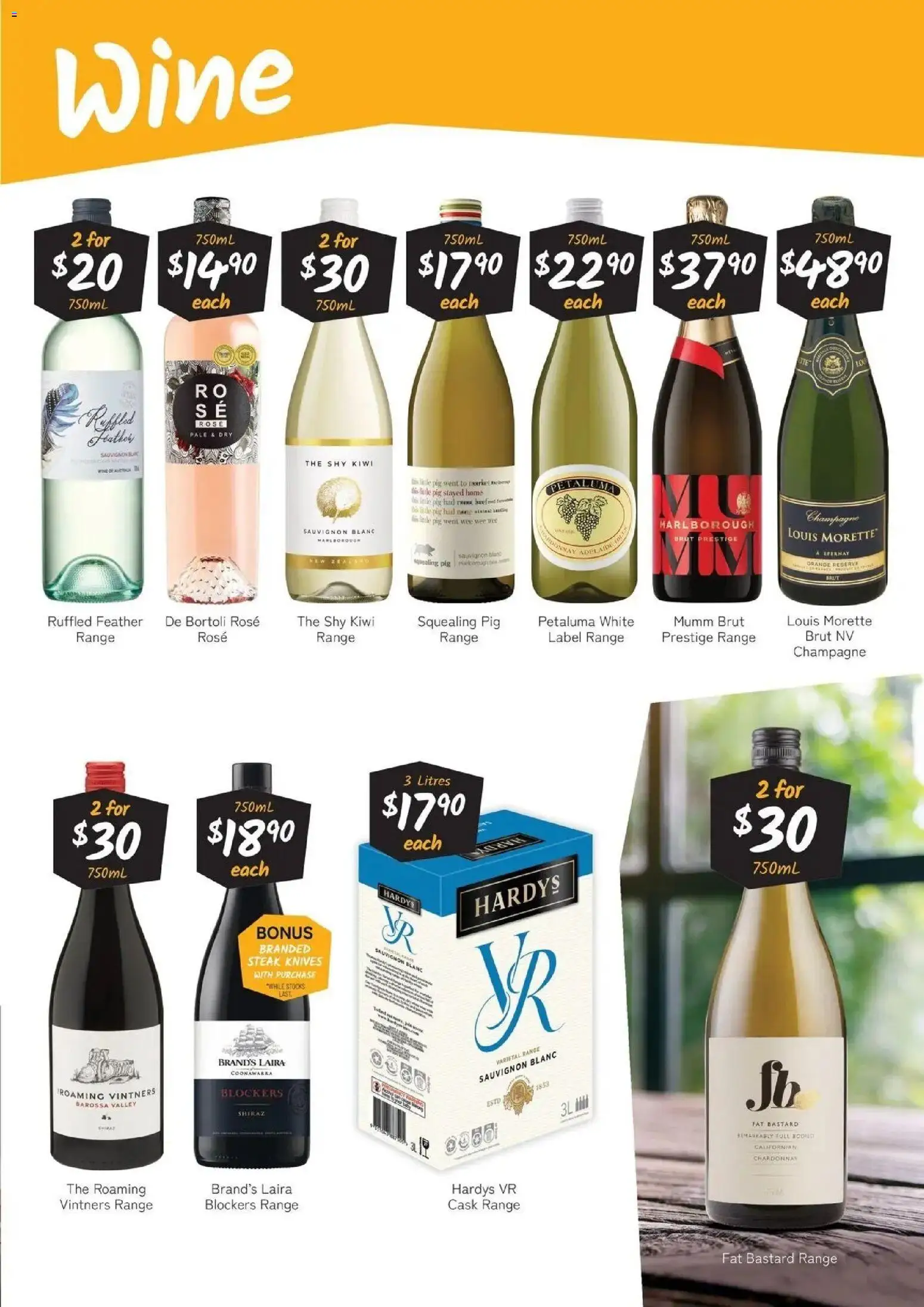Cellarbrations catalogue - valid from 19.04.2026 | Page: 3 | Products: Wine, Steak