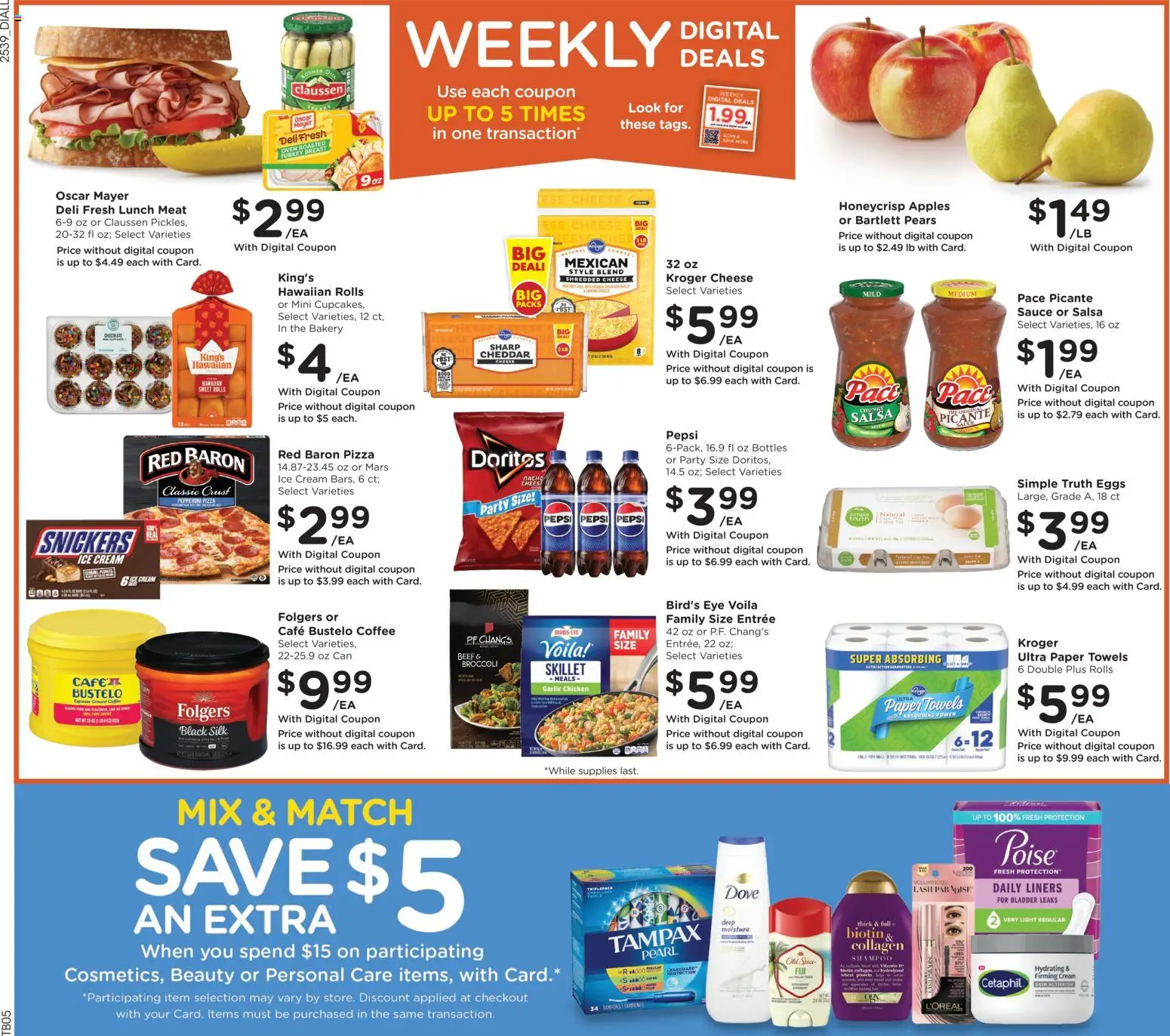 Dillons Weekly Ad - valid from 29.10.2025 | Page: 2 | Products: Biotin, Broccoli, Coffee, Cream