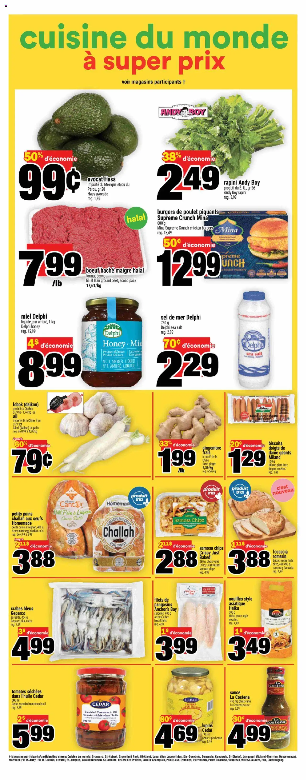 Super C flyer valid from 24.07.2025 | Page: 4 | Products: Noodles, Oil, Chicken, Tomatoes