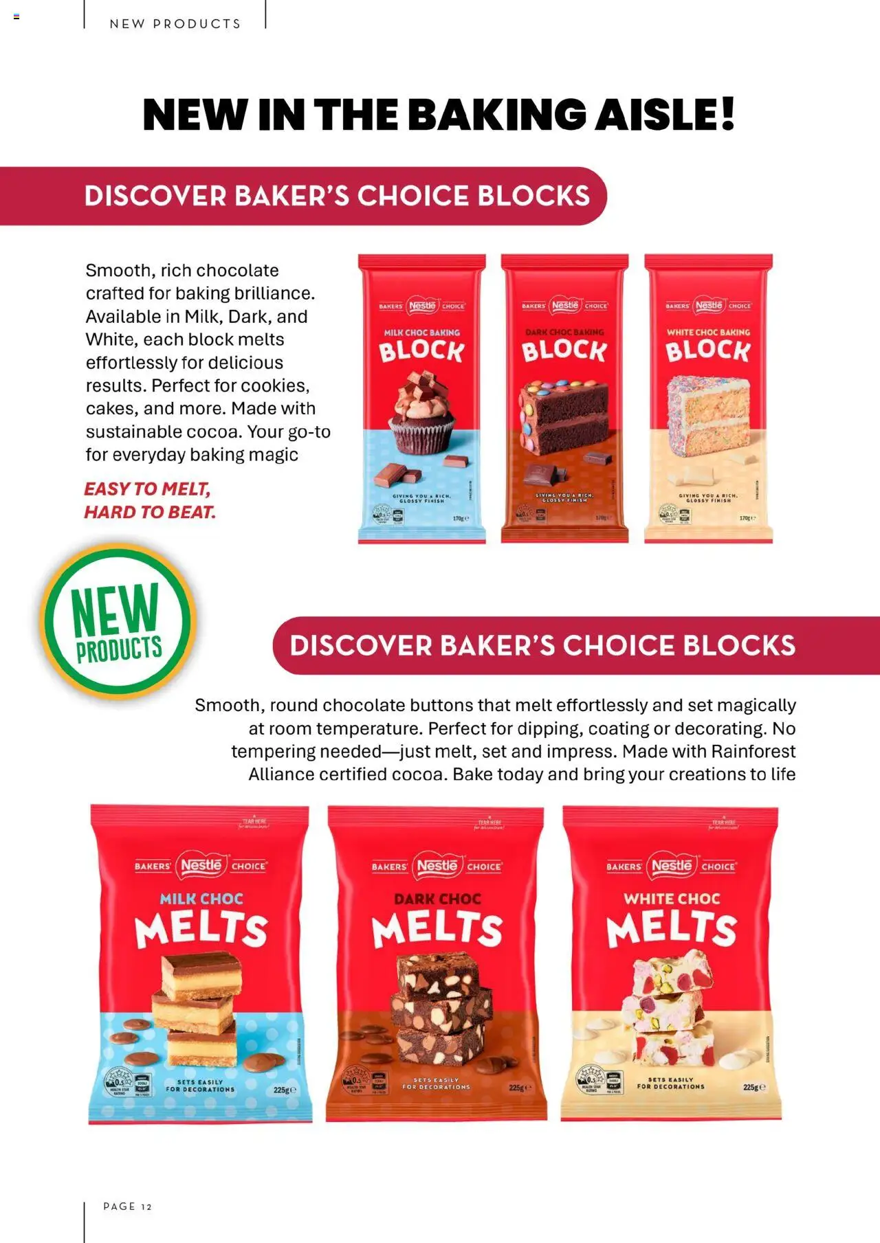 Drakes catalogue - valid from 01.08.2025 | Page: 12 | Products: Milk, Chocolate, Sustainable