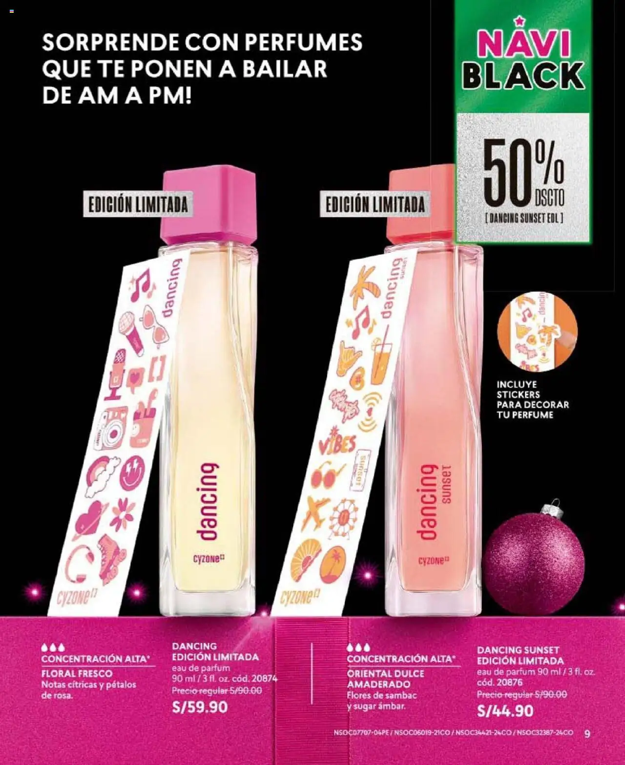 Catálogo CyZone válido desde 24.10.2025 | Página: 9 | Productos: Té, Perfume