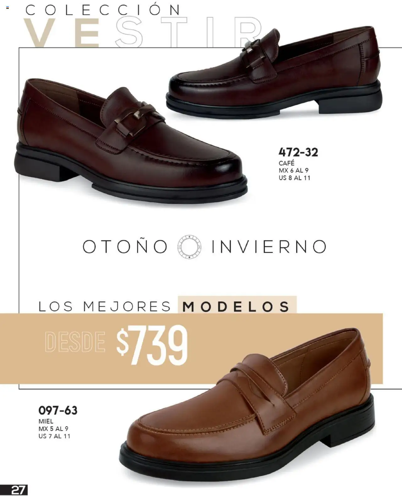 Nuevas ofertas de Cklass válidas en toda la República Mexicana desde el 14.07.2025. ¡Encuentra las mejores ofertas en Cklass catálogo Calzado Hombre! | Página: 28 | Productos: Café