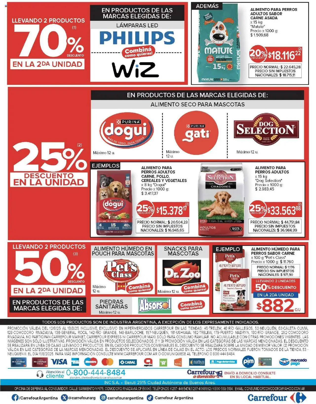 Carrefour ofertas │ válido desde el 12.08.2025 | Página: 21 | Productos: Teléfono, Caso, Pala, Cereales