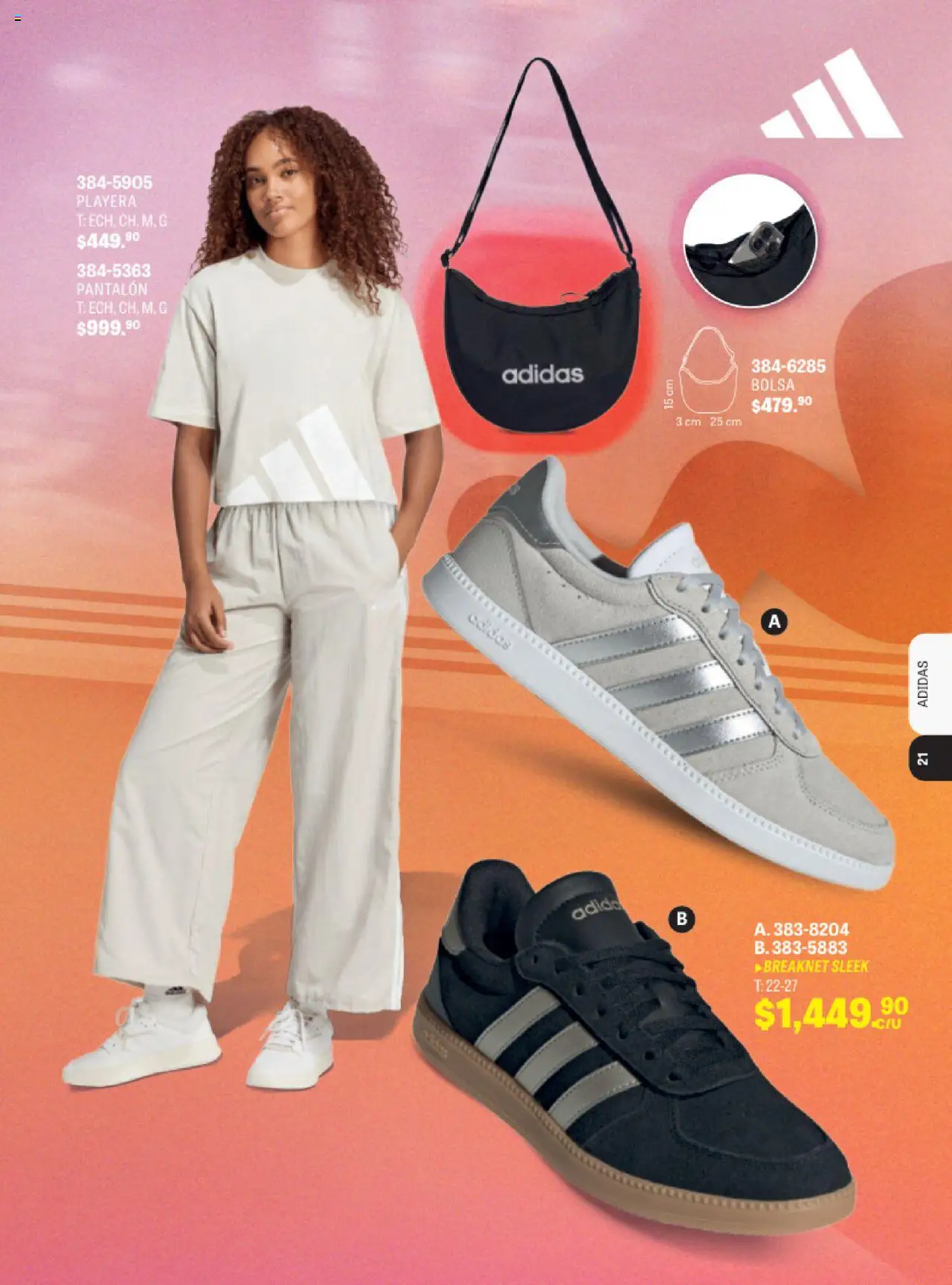 Nuevas ofertas de Andrea válidas en toda la República Mexicana desde el 13.08.2025. ¡Encuentra las mejores ofertas en Andrea - Catálogo Andrea Sport! | Página: 18 | Productos: Bolsa, Playera