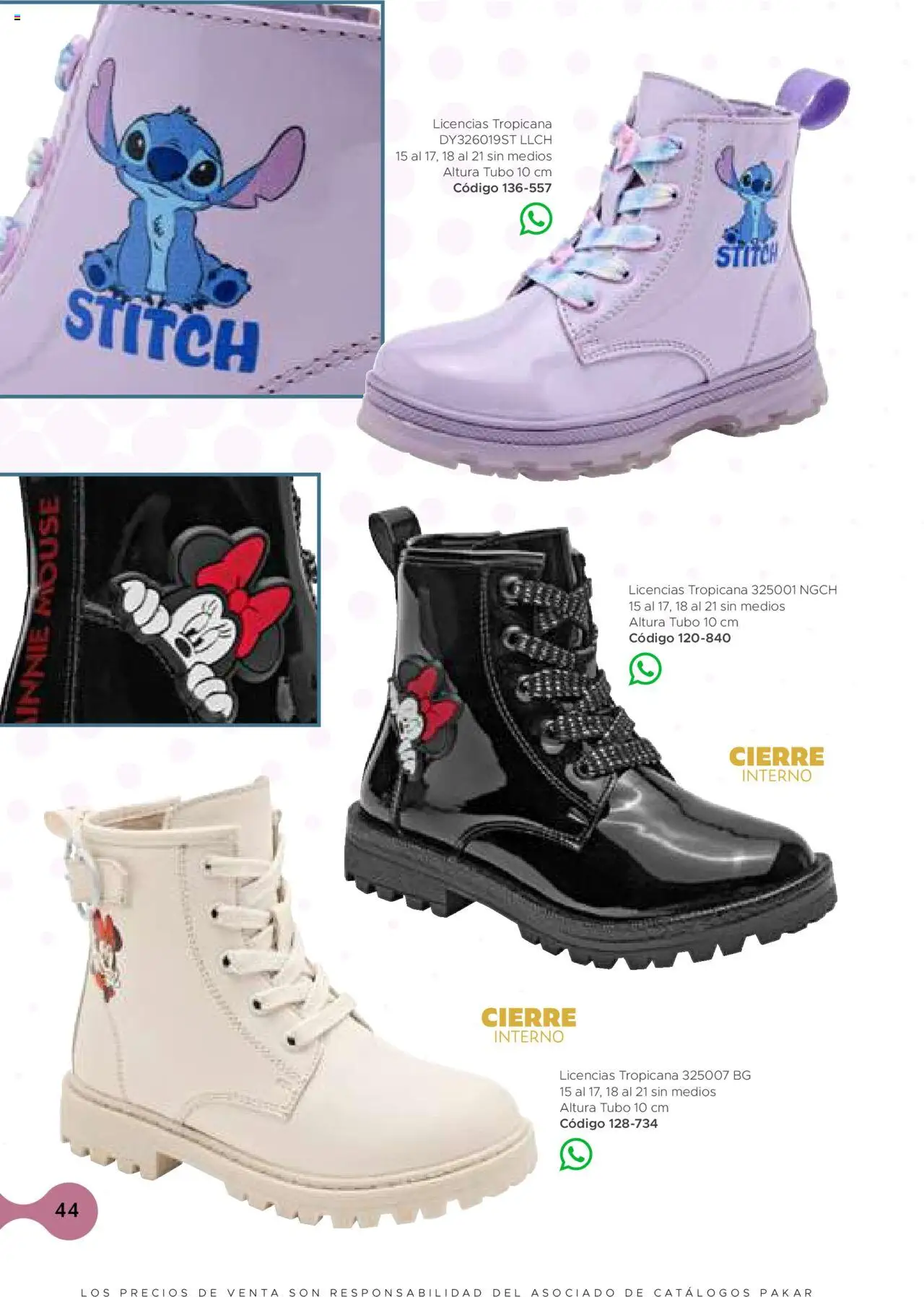 Nuevas ofertas de SC Pakar válidas en toda la República Mexicana desde el 24.07.2025. ¡Encuentra las mejores ofertas en SC Pakar - Catálogo Nina otoño / invierno! | Página: 44 | Productos: Mouse