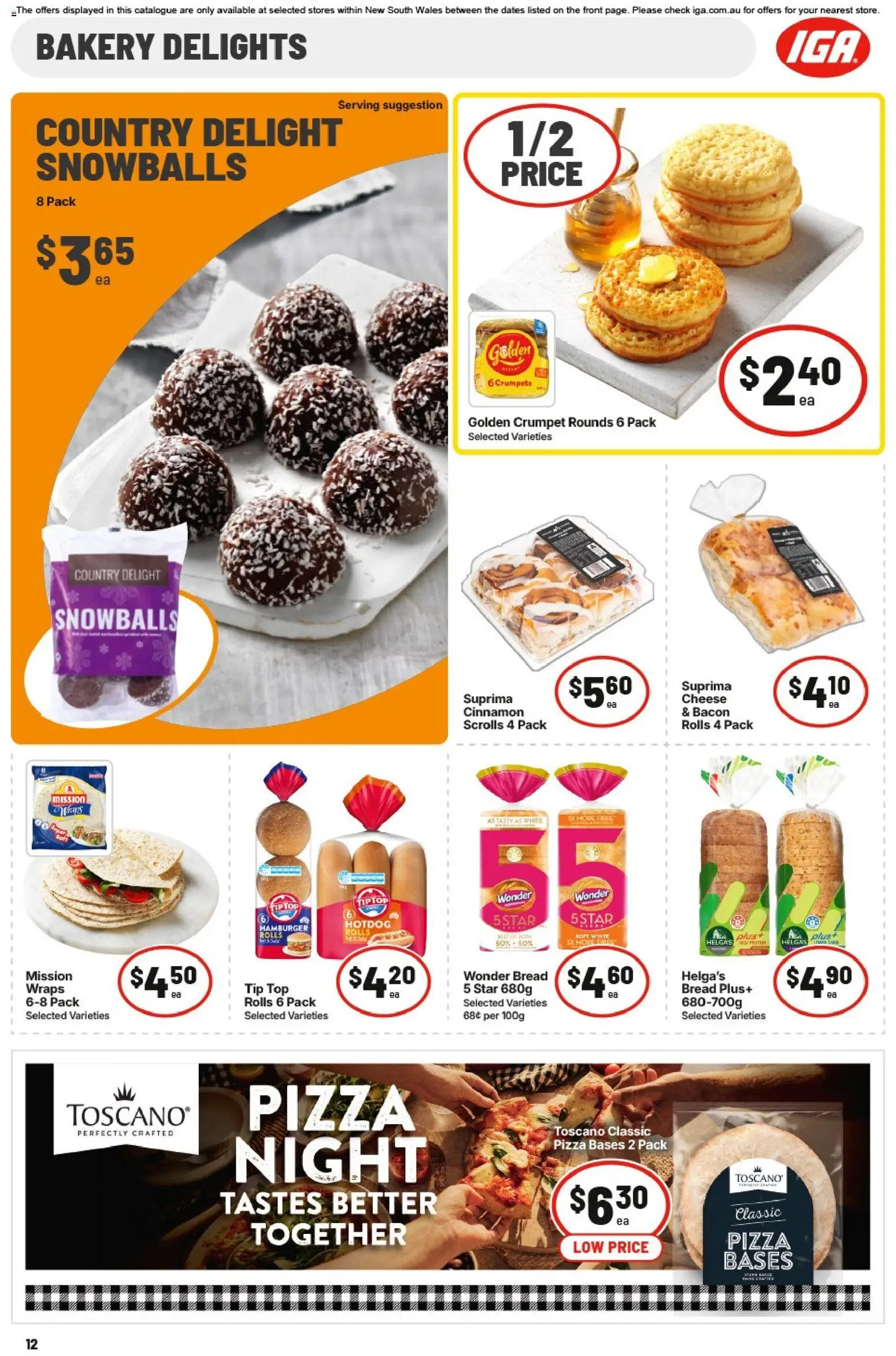 IGA catalogue - valid from 22.04.2026 | Page: 13 | Products: Cheese, Ham, Chicken, Cream