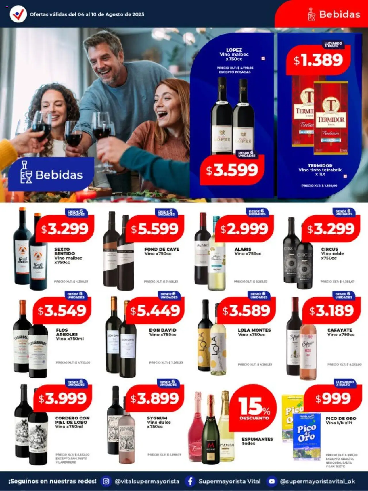 Vital - Ofertas │ válido desde el 04.08.2025 | Página: 11 | Productos: Pico, Vino