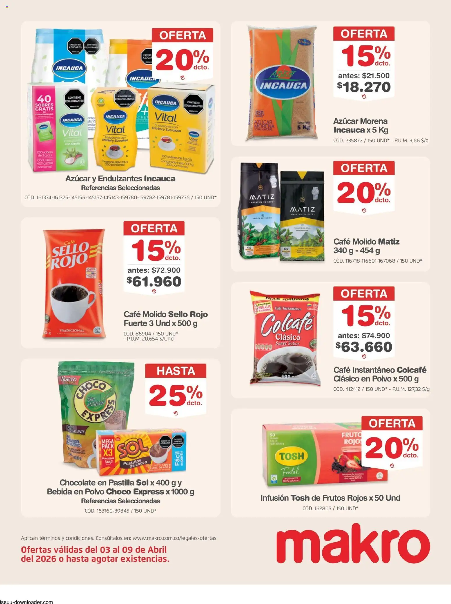 Makro revista - valida desde el 03.04.2026 | Página: 11