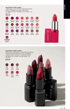 Preview of Avon - Brochure Campaign from shop Avon valid from 18.12.2025 | Page: 79 | Products: Lipstick