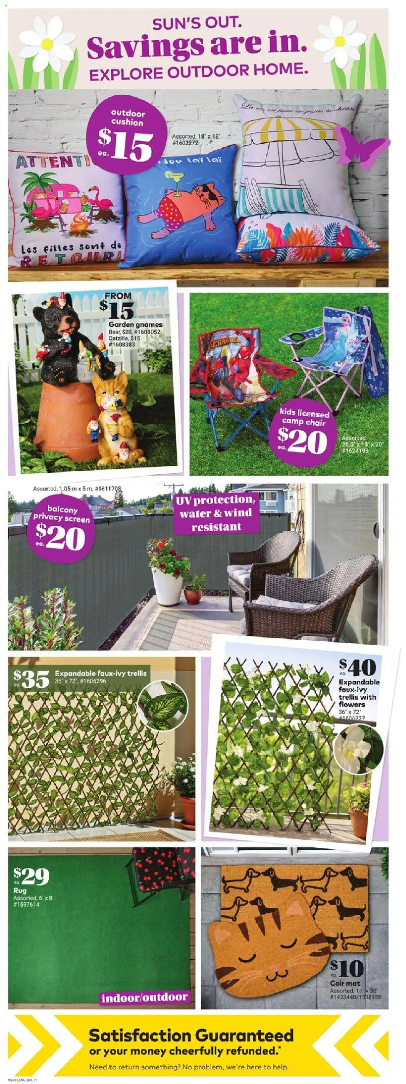 Giant Tiger flyer valid from 25.03.2026 | Page: 13 | Products: Chair