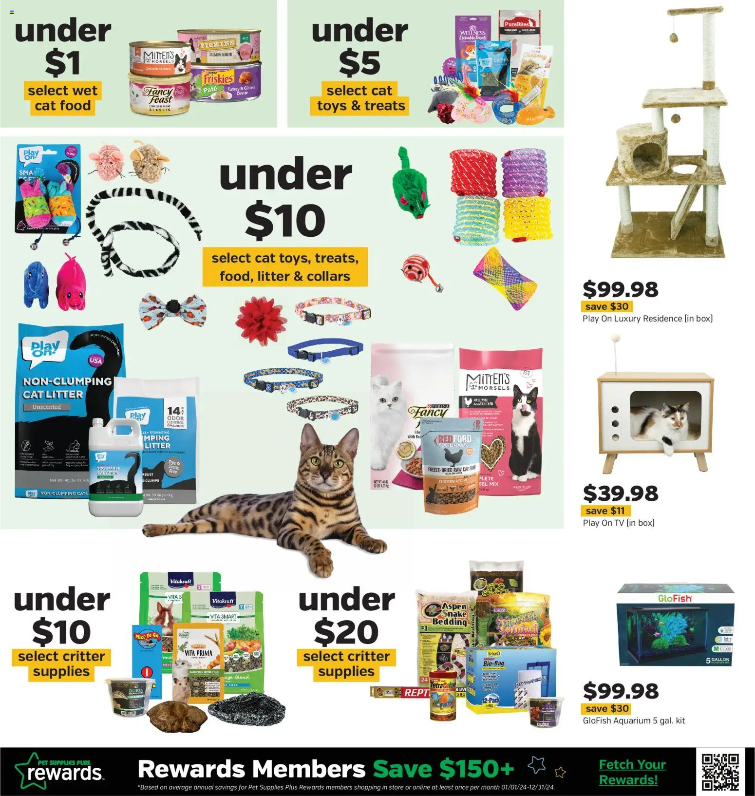 Pet Supplies Plus Weekly Ad - valid from 29.12.2025 | Page: 3 | Products: Box, Cat Food, Cat Litter, Tv