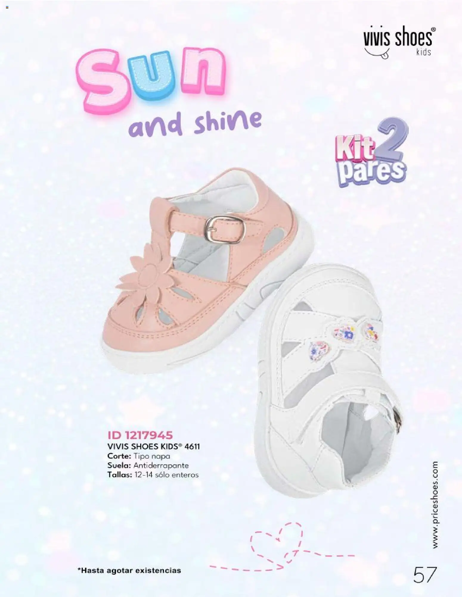 Nuevas ofertas de Price Shoes válidas en toda la República Mexicana desde el 06.12.2025. ¡Encuentra las mejores ofertas en Price Shoes catálogo Bebés! | Página: 57