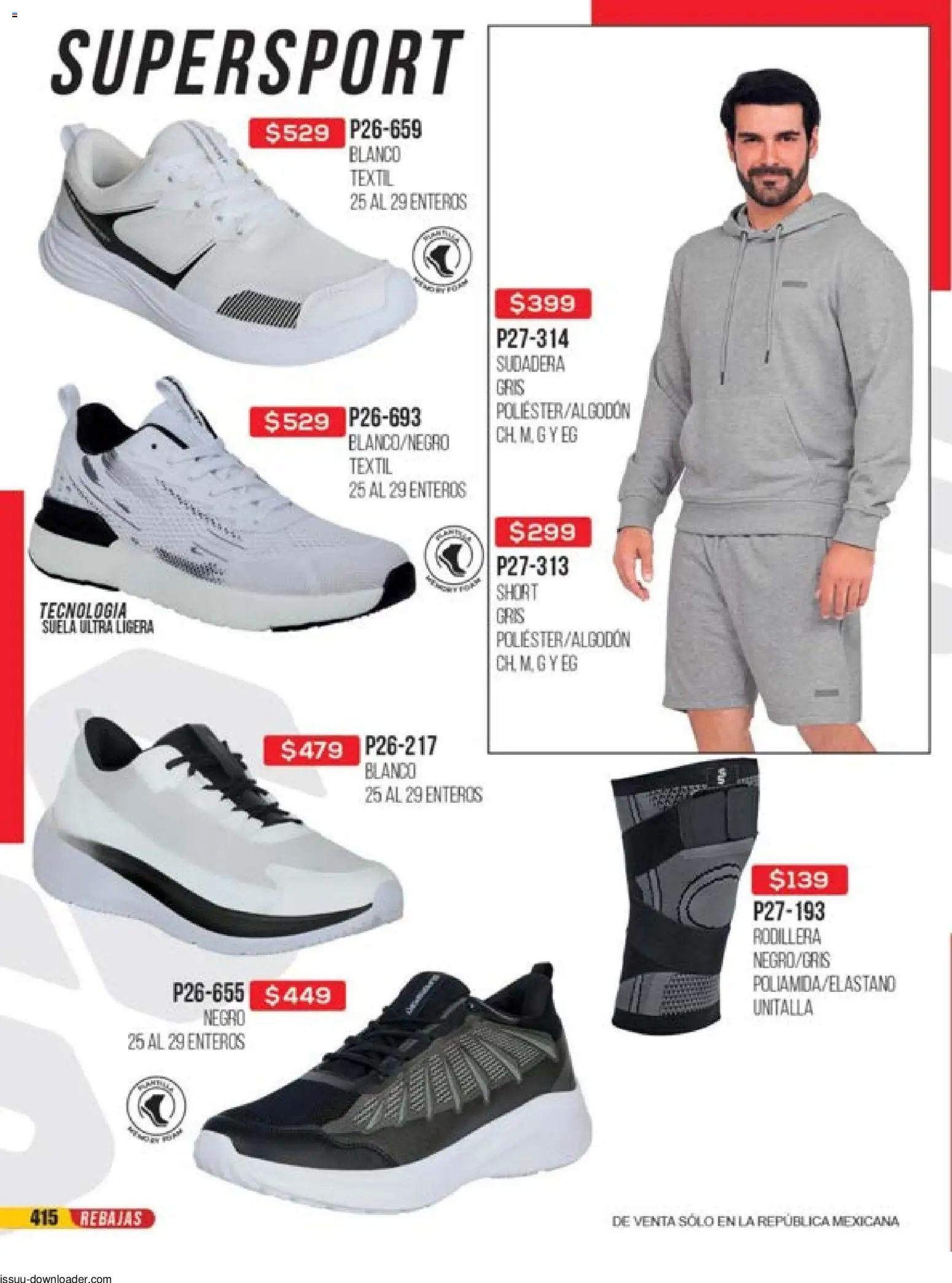 Nuevas ofertas de Cklass válidas en toda la República Mexicana desde el 31.10.2025. ¡Encuentra las mejores ofertas en Cklass catálogo Súper Rebajas Calzado! | Página: 416