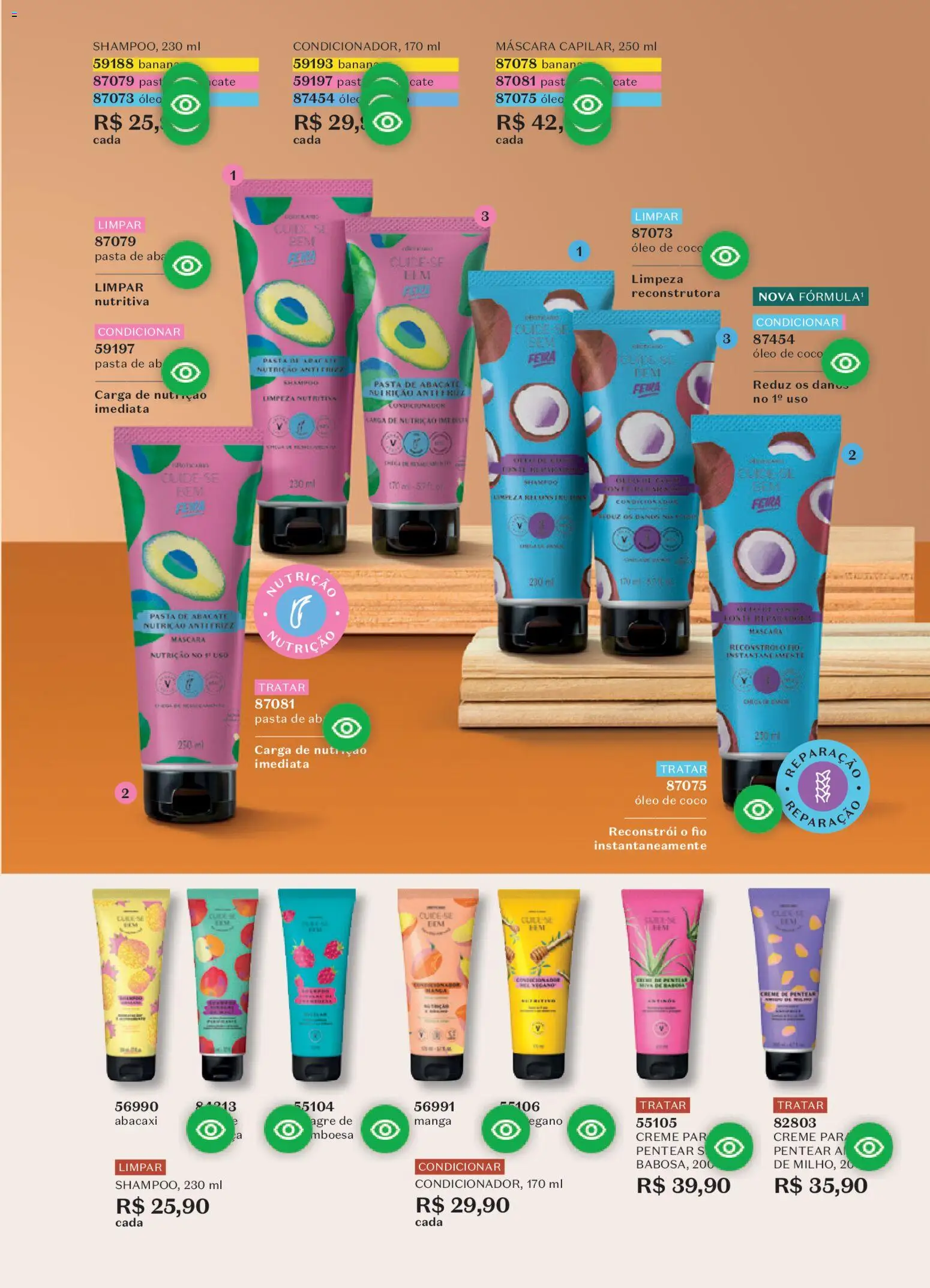 O Boticário Folheto - válido de 26.12.2025 | Página: 187 | Produtos: Condicionador, Óleo, Abacaxi, Óleo de coco