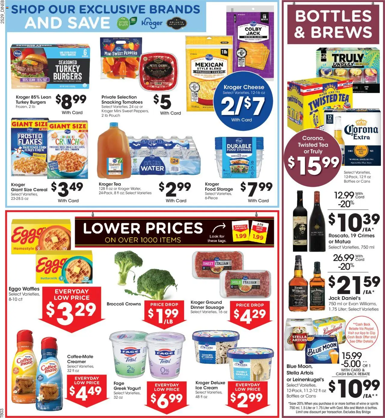 Baker's Weekly Ad - NE - valid from 20.08.2025 | Page: 7 | Products: Crowns, Cheese, Cookies, Sausage