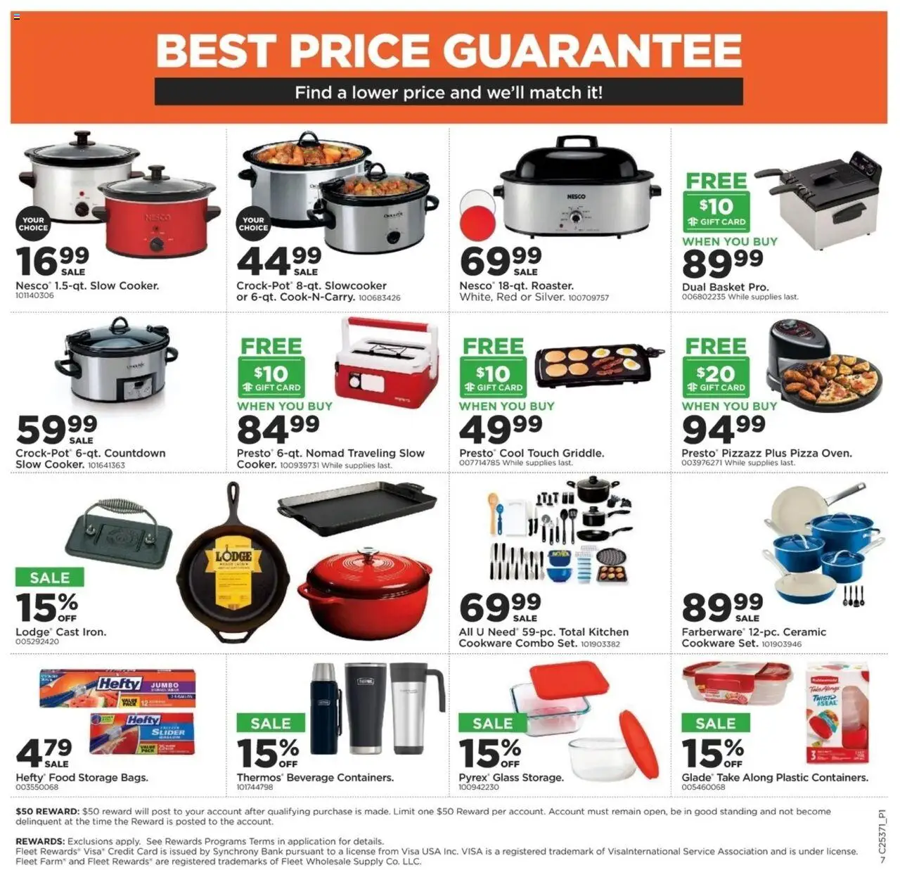 Mills Fleet Farm Weekly Ad - valid from 11.09.2025 | Page: 9 | Products: Basket, Pizza