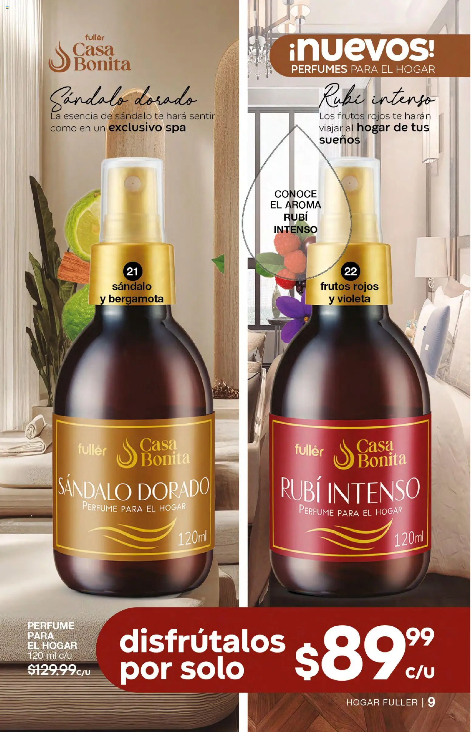 Nuevas ofertas de Fuller válidas en toda la República Mexicana desde el 21.01.2026. ¡Encuentra las mejores ofertas en Fuller campaña 21 2026! | Página: 9 | Productos: Té, Perfume