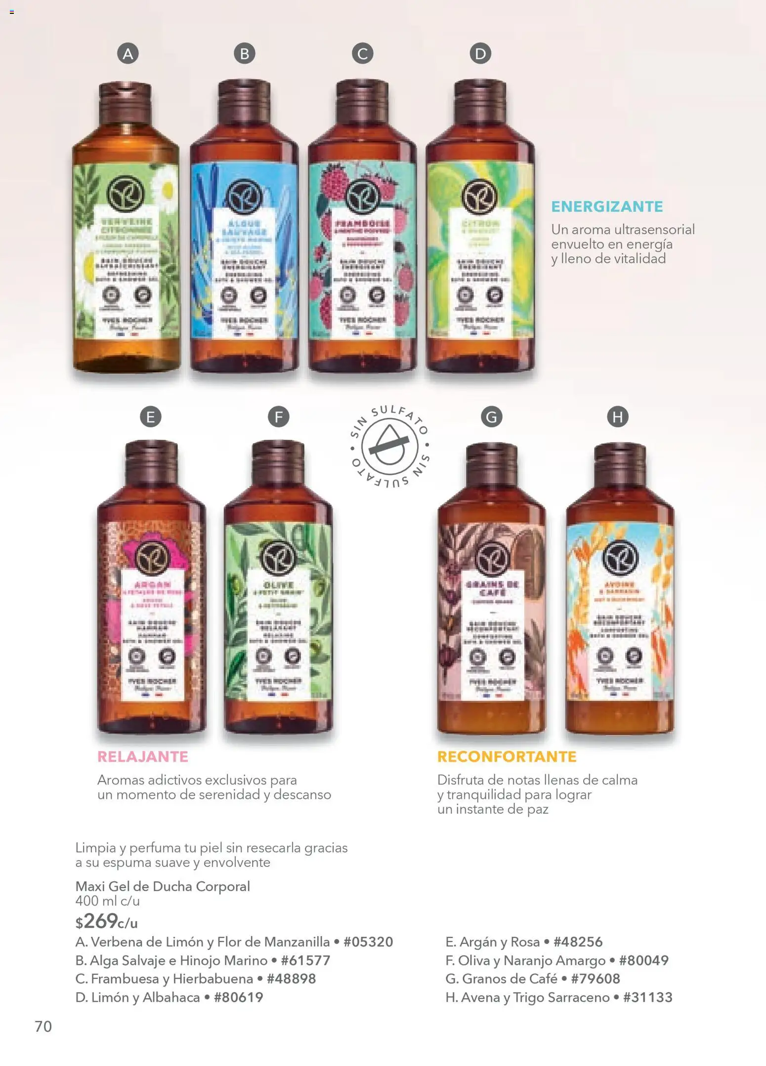 Nuevas ofertas de Yves Rocher válidas en toda la República Mexicana desde el 30.12.2025. ¡Encuentra las mejores ofertas en Yves Rocher campaña 1 2026! | Página: 72 | Productos: Avena, Limón, Espuma, Gel de ducha