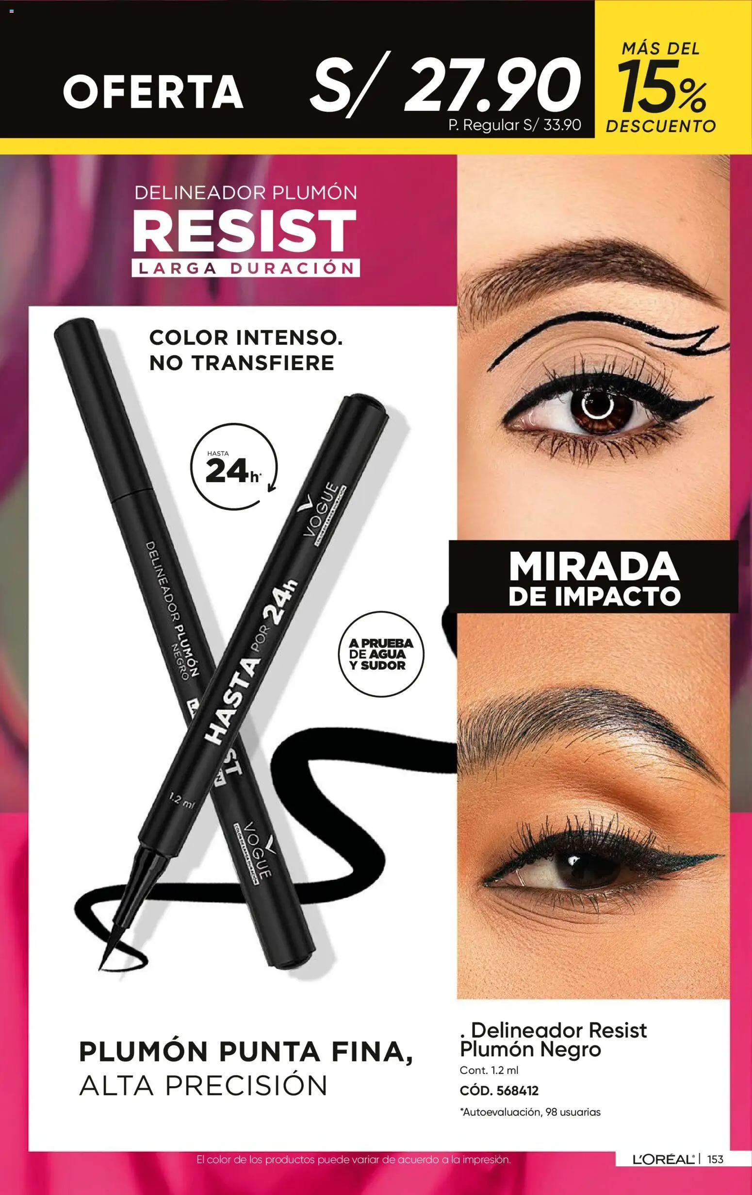 Catálogo Azzorti válido desde 14.04.2026 | Página: 157 | Productos: Delineador