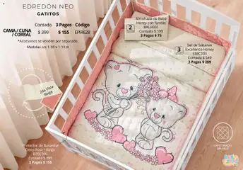 Vista previa de Colchas Concord catálogo Baby, nuevo folleto de la tienda, válido en México a partir del 01.05.2026 | Página: 13 | Productos: Cama, Almohada, Cuna, Sabanas