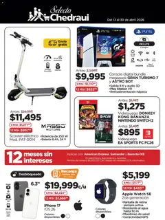 Vista previa de Chedraui folleto Ofertas, nuevo folleto de la tienda, válido en México a partir del 13.04.2026