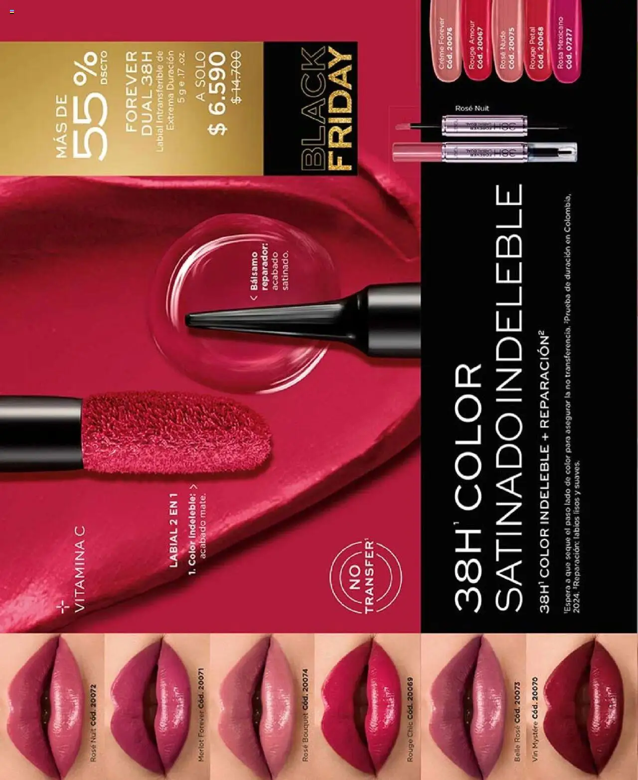 Catálogo L'Bel Campaña 16 │ válido desde el 24.09.2025 | Página: 44 | Productos: Bálsamo, Labial