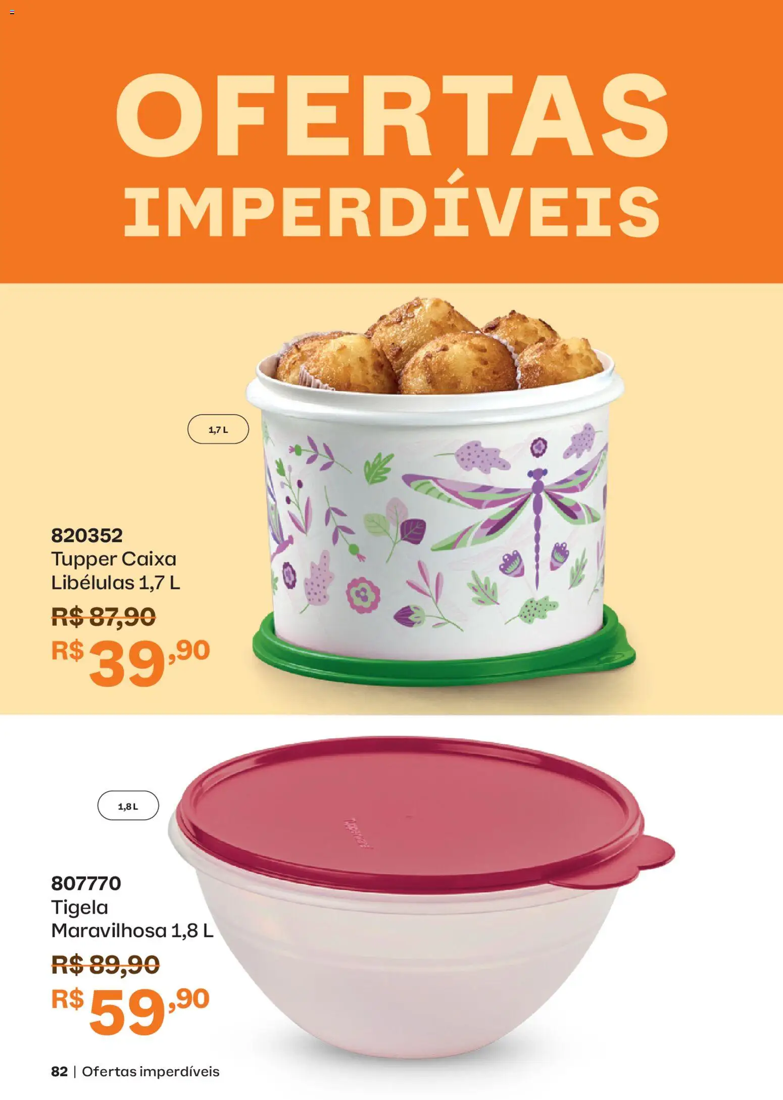Tupperware Folheto - válido de 01.03.2026 | Página: 82 | Produtos: Caixa, Tigela