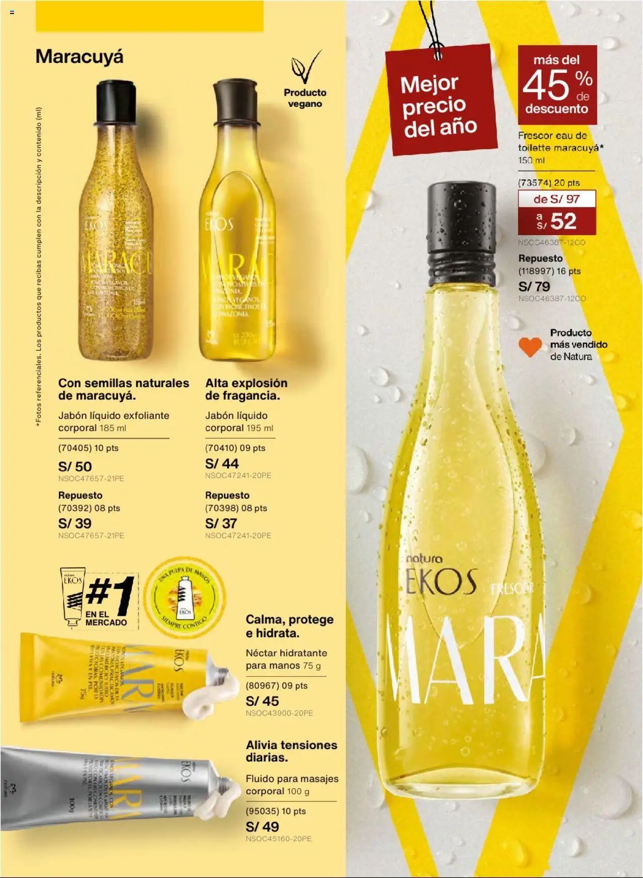 Catálogo Natura válido desde 01.07.2025 | Página: 113 | Productos: Exfoliante, Jabón, EAU de Toilette