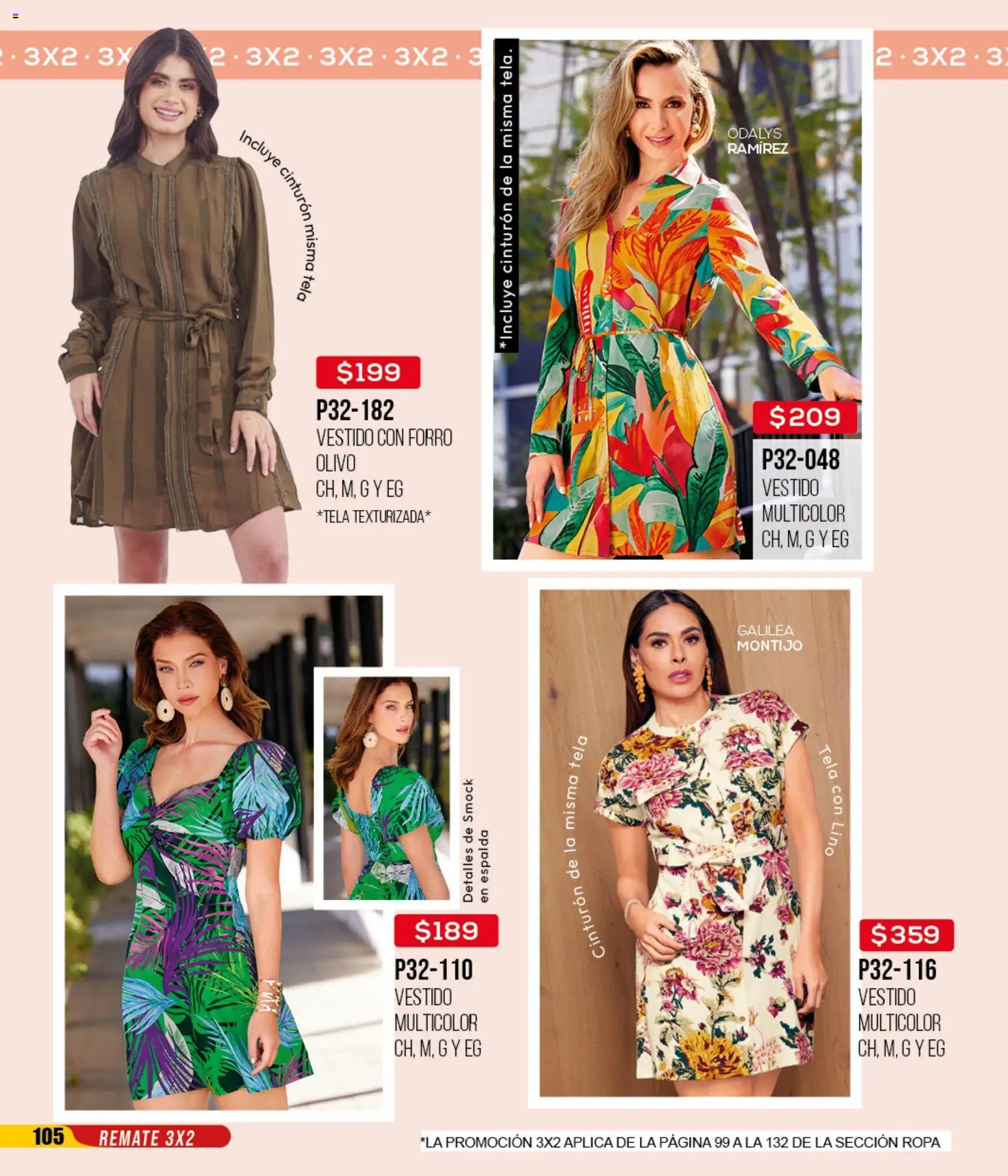 Nuevas ofertas de Cklass válidas en toda la República Mexicana desde el 16.02.2026. ¡Encuentra las mejores ofertas en Cklass catálogo Remate Ropa! | Página: 106 | Productos: Cinturón, Ropa, Vestido