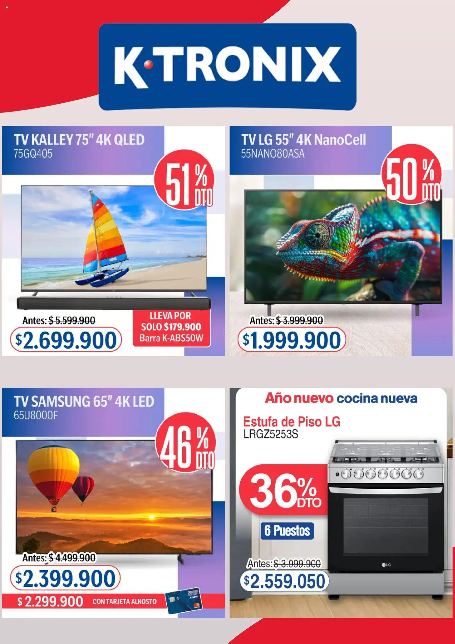 Ktronix revista - valida desde el 10.01.2026 | Página: 3 | Productos: Estufa, Cocina