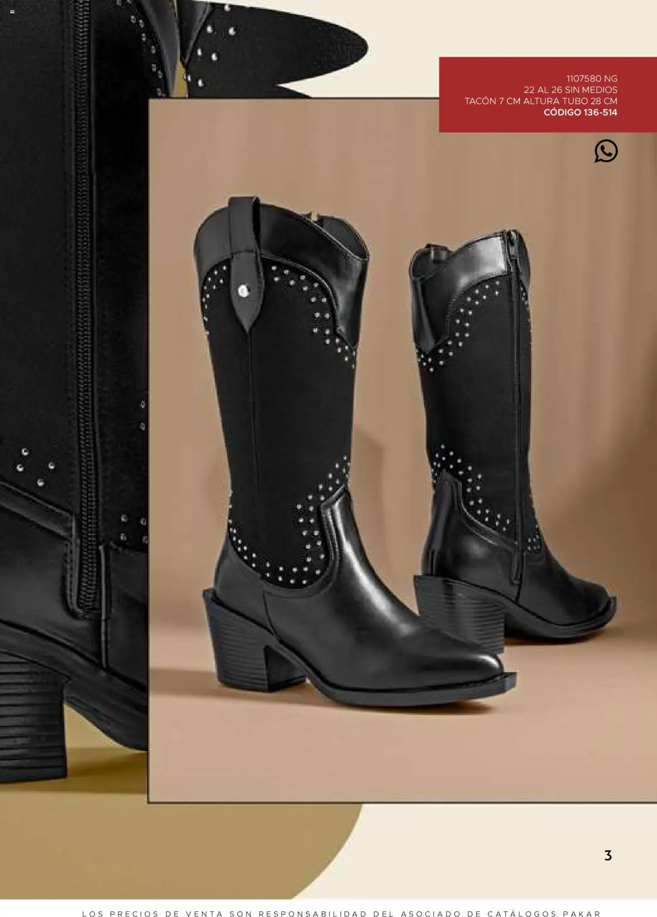 Nuevas ofertas de SC Pakar válidas en toda la República Mexicana desde el 24.07.2025. ¡Encuentra las mejores ofertas en SC Pakar - Catálogo Bota! | Página: 3