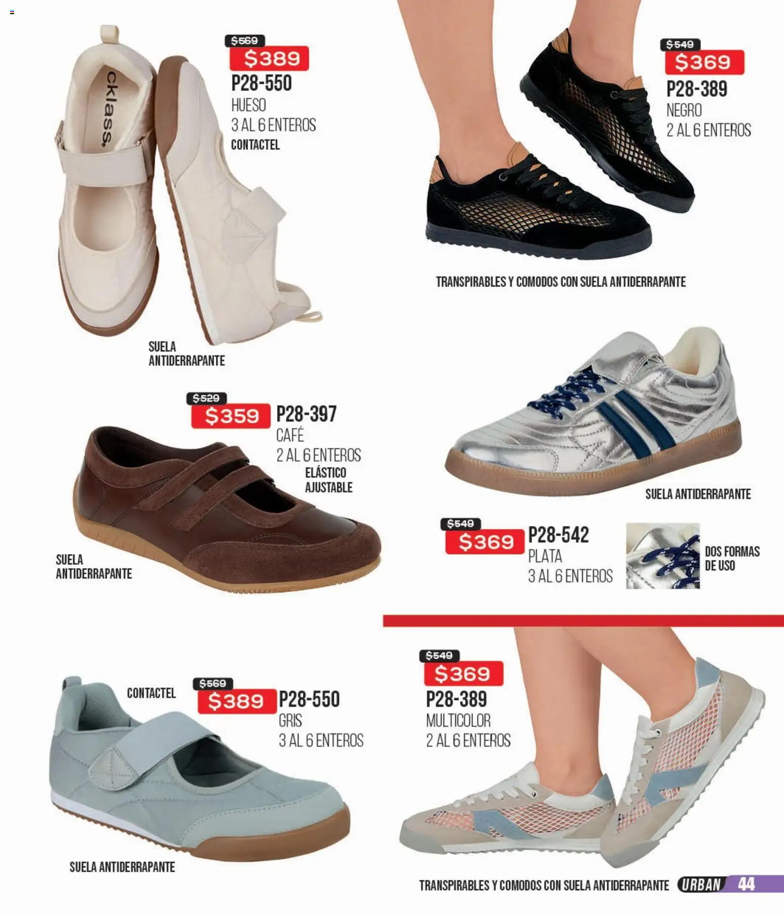 Nuevas ofertas de Cklass válidas en toda la República Mexicana desde el 06.02.2026. ¡Encuentra las mejores ofertas en Cklass catálogo Ramate Digital Calzado! | Página: 45