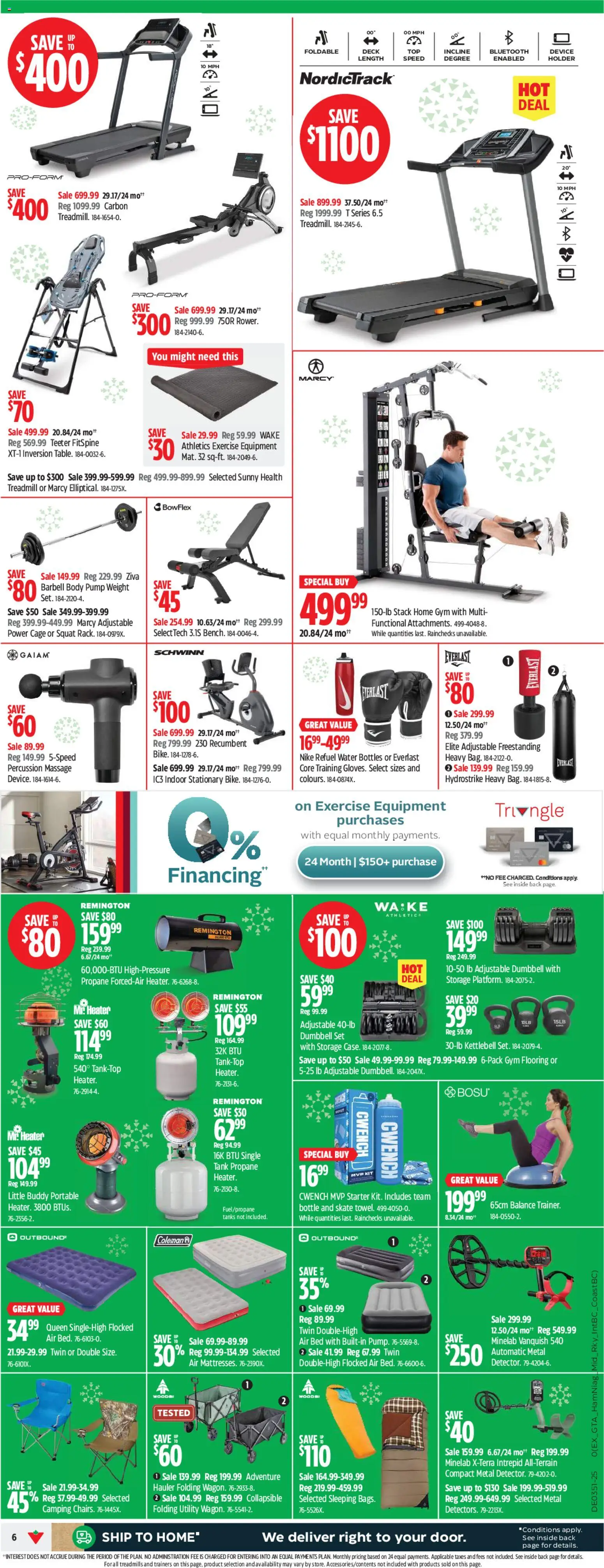 Canadian Tire flyer valid from 11.12.2025 | Page: 8 | Products: Bed