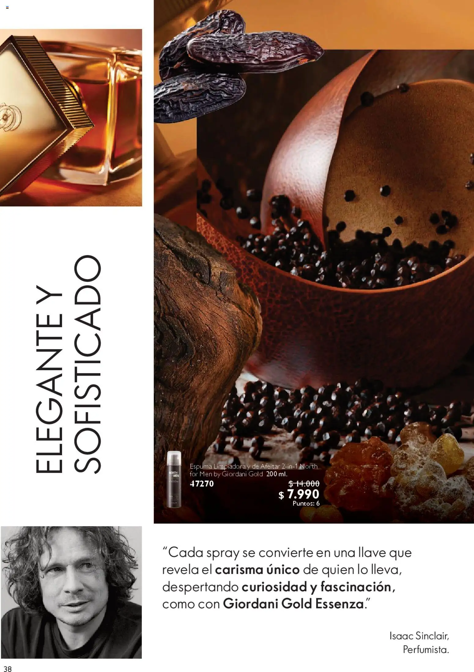 Oriflame ofertas  │ válido desde el 28.03.2026 | Página: 38 | Productos: Espuma, Llave