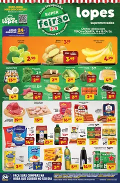 Lopes Supermercados - Ofertas da semana - Pré-Visualização do folheto da loja Lopes Supermercados, válido de 14.04.2026