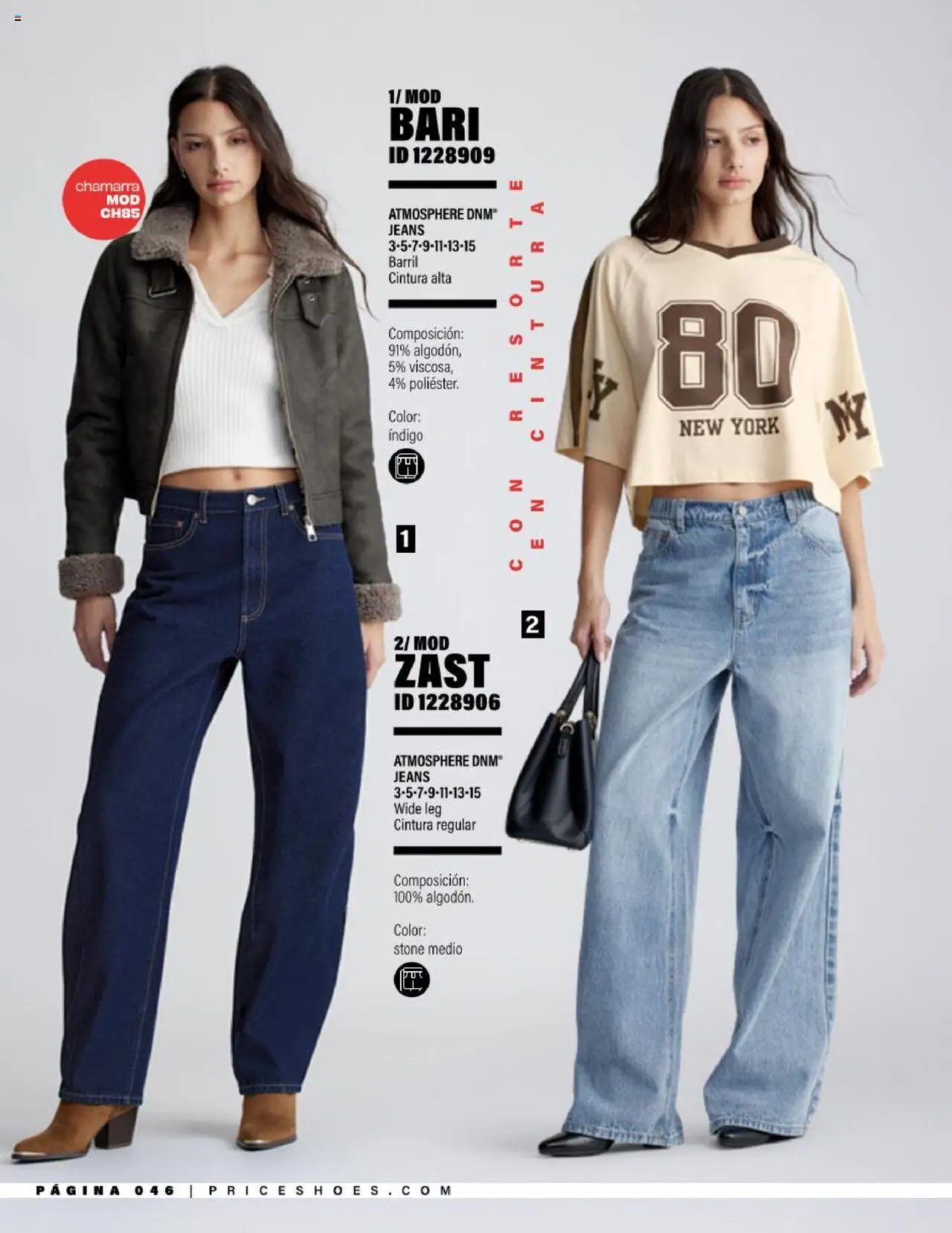 Nuevas ofertas de Price Shoes válidas en toda la República Mexicana desde el 05.08.2025. ¡Encuentra las mejores ofertas en Price Shoes - Catálogo Jeans ! | Página: 46 | Productos: Chamarra