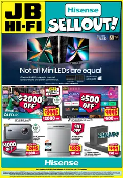 Preview of JB Hi-Fi Hisense Sellout - valid from 16.10.2025
