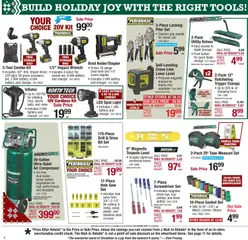 Preview of Menards weekly ads valid from 10.12.2025 | Page: 2 | Products: Plier, Saw, Screwdriver, Pump