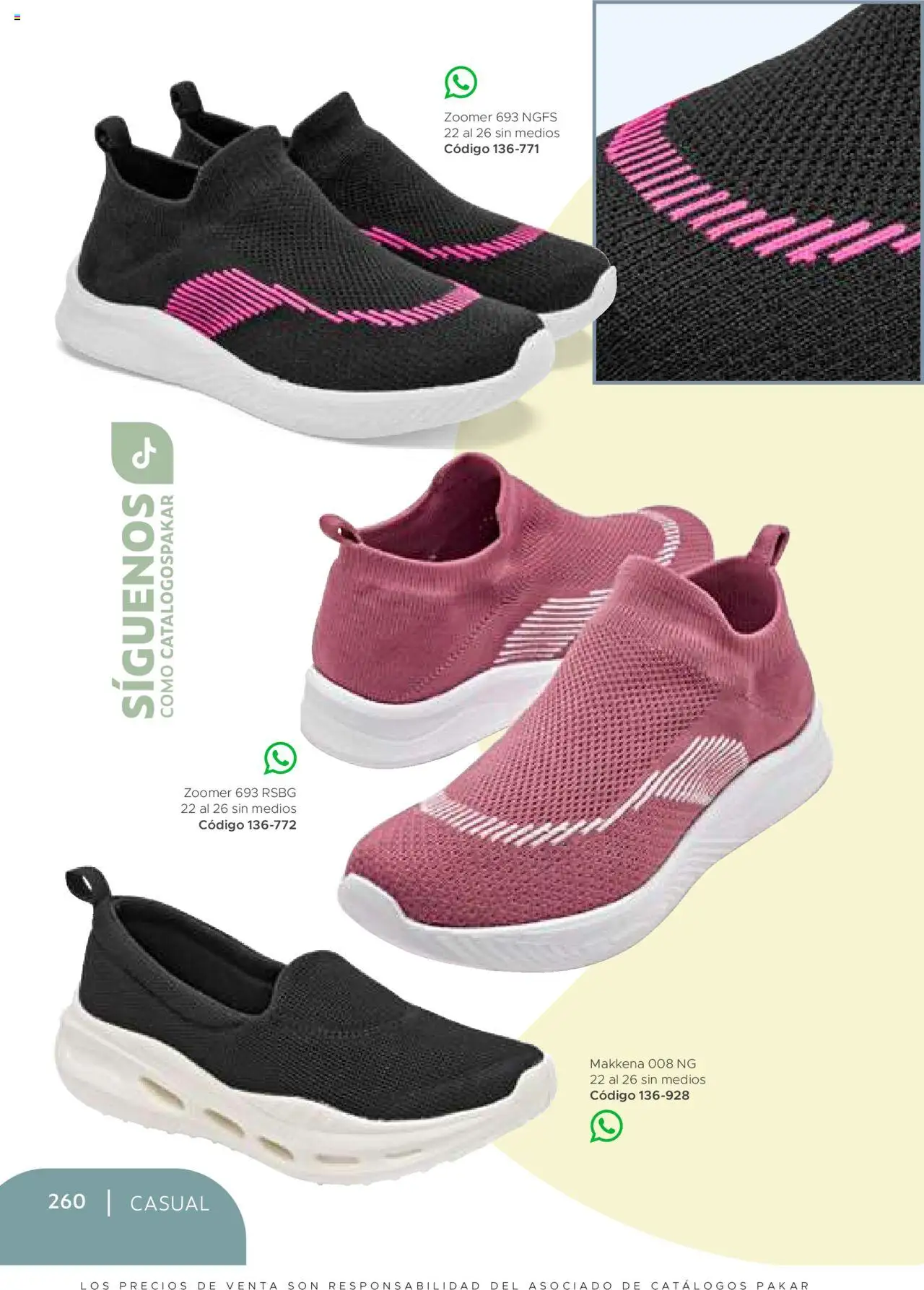 Nuevas ofertas de SC Pakar válidas en toda la República Mexicana desde el 24.07.2025. ¡Encuentra las mejores ofertas en SC Pakar - Catálogo Casual otoño / invierno! | Página: 260