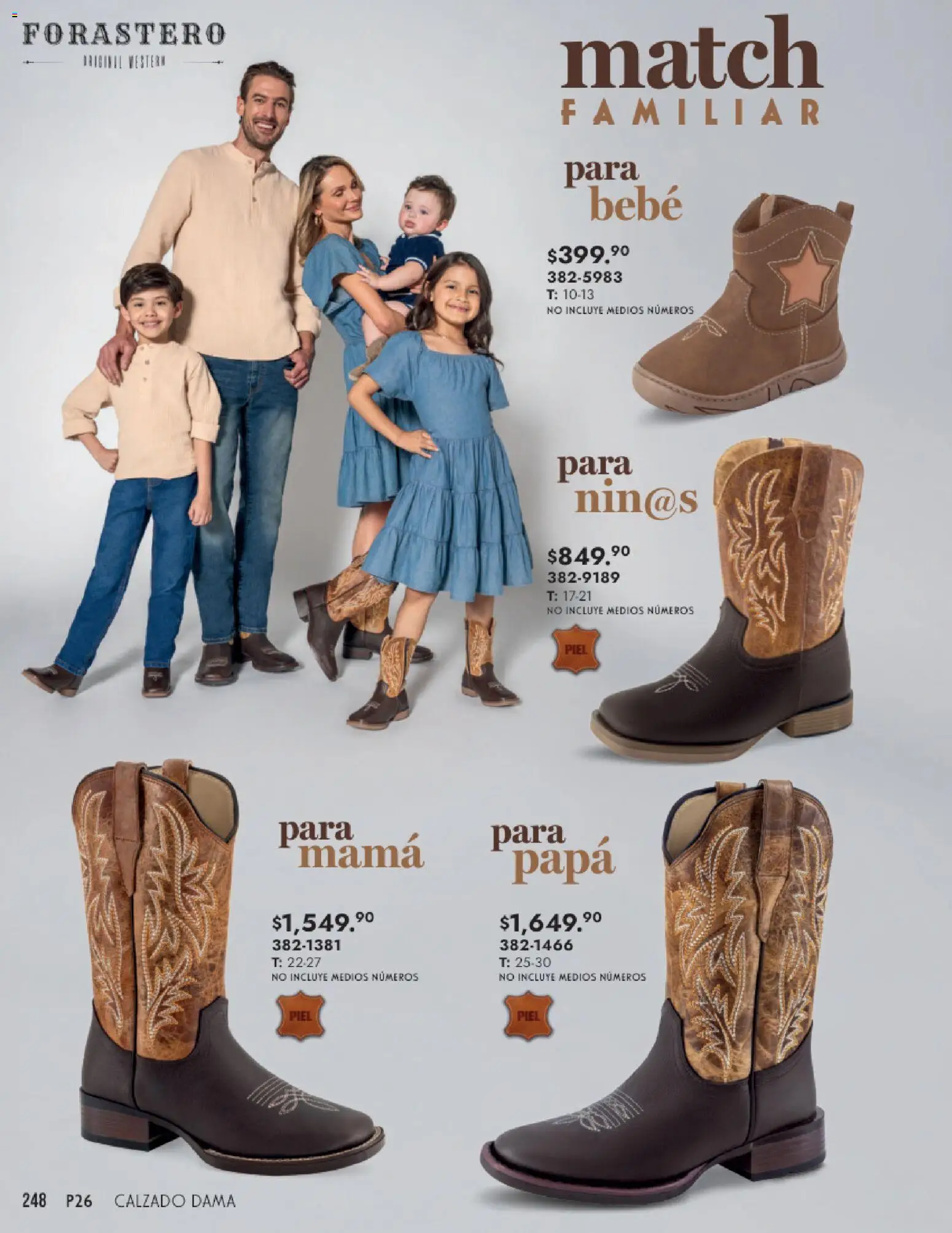 Nuevas ofertas de Andrea válidas en toda la República Mexicana desde el 25.01.2026. ¡Encuentra las mejores ofertas en Andrea catálogo Calzado Dama! | Página: 248 | Productos: Papa