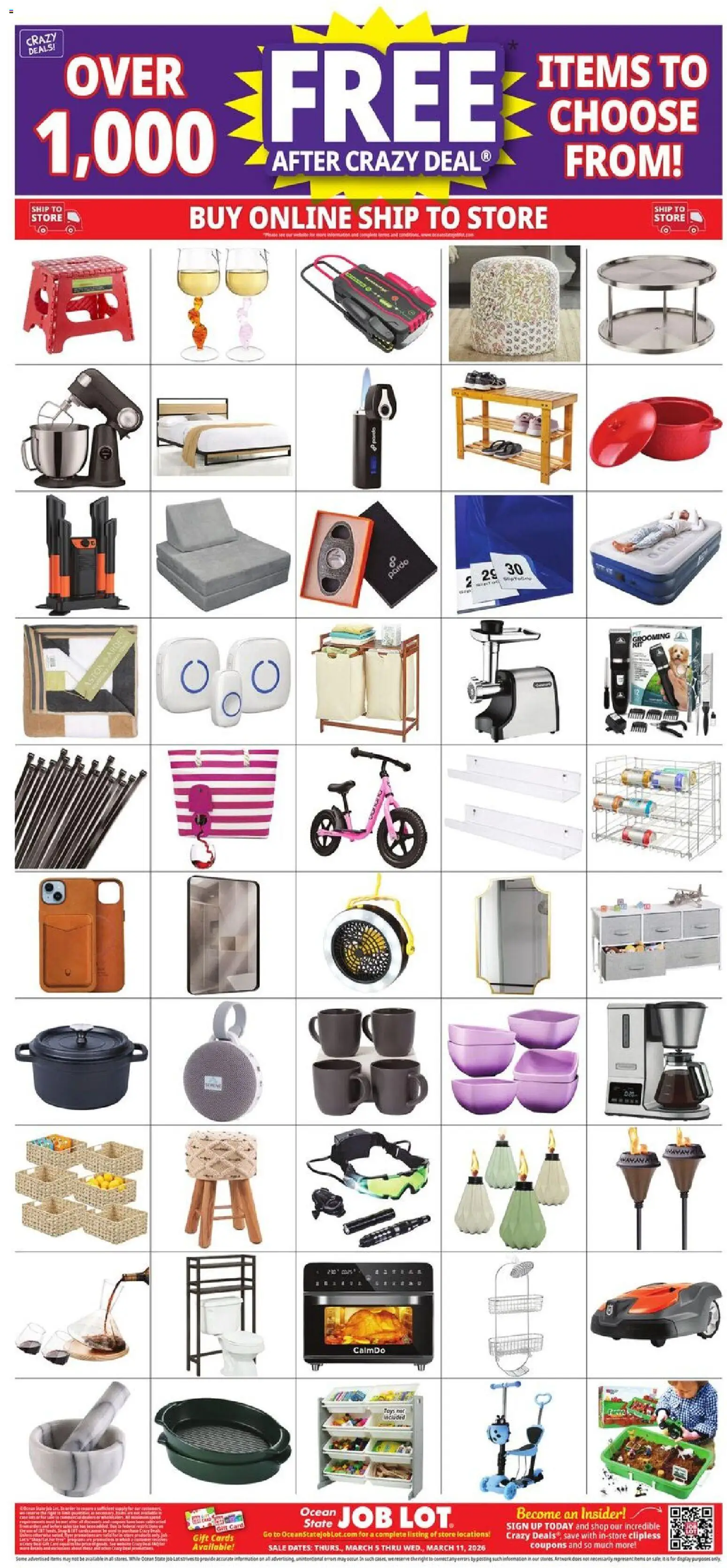 Ocean State Job Lot Weekly Ad - MA - valid from 05.03.2026 | Page: 25