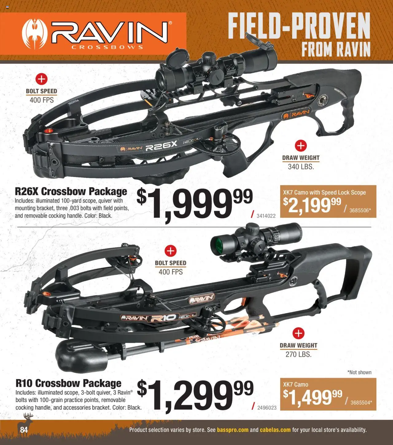 Cabela's Archery 25 - valid from 15.07.2025 | Page: 84 | Products: Bolts, Crossbow, Weight